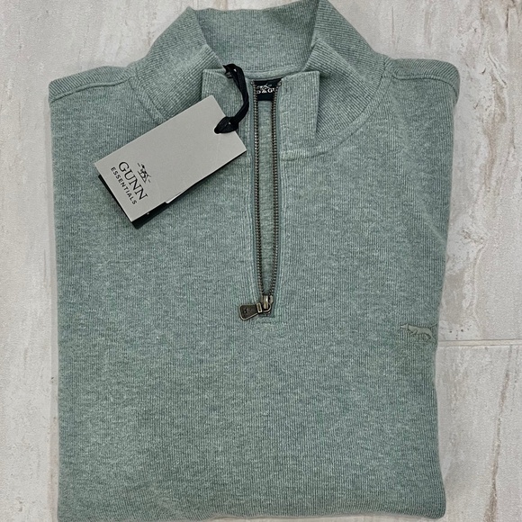 Rodd and Gun 1/4 zip sweater, size XL in Sage - Picture 1 of 5